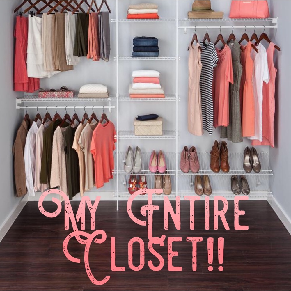 My Entire Poshmark Closet!!